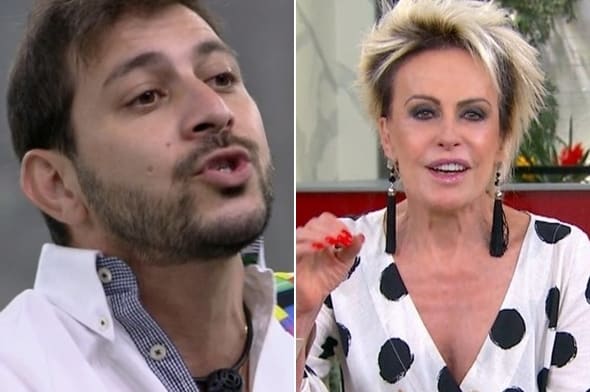 Ana Maria Braga acoberta atitude de Caio ao vivo na Globo e é detonada