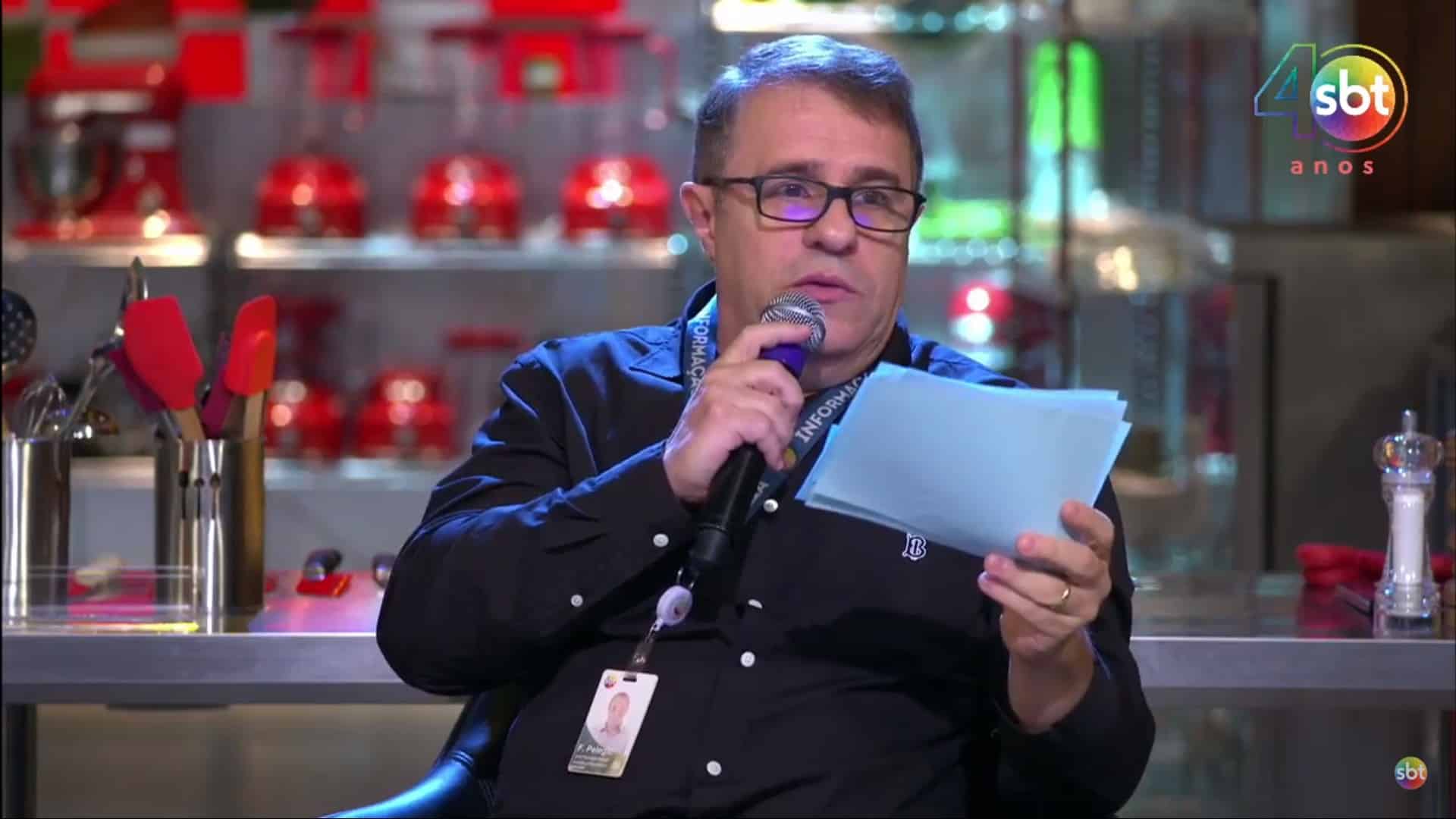 Fernando Pelegio vê realities culinários do SBT como oportunidades para o público
