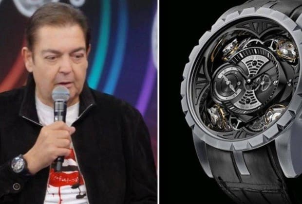 Relógio usado por Faustão no Domingão custa R$ 6 milhões