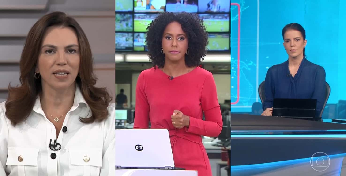 Globo domina primeiro lugar com Bom Dia Brasil, Jornal Hoje e Jornal Nacional