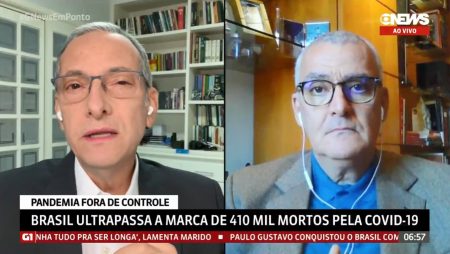 Médico chora na GloboNews ao comentar sobre mortes por Covid-19