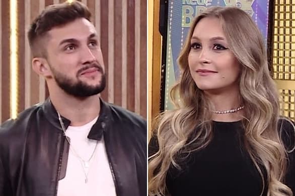 Rodolffo revela atitude de Carla Diaz e Arthur nos bastidores da Globo