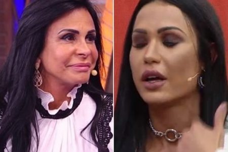 Gretchen fica a cara de Gracyanne Barbosa após plástica e musa fitness se pronuncia