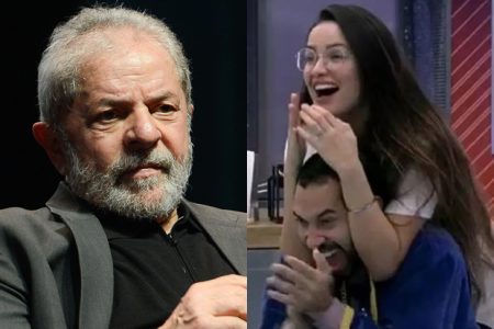 Lula surpreende e passa a seguir Juliette e Gilberto nas redes sociais
