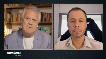 Tiago Leifert chora em entrevista a Pedro Bial e explica o motivo