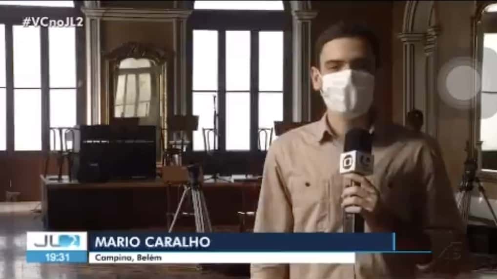 Afiliada da Globo erra nome de repórter e deixa palavrão no ar