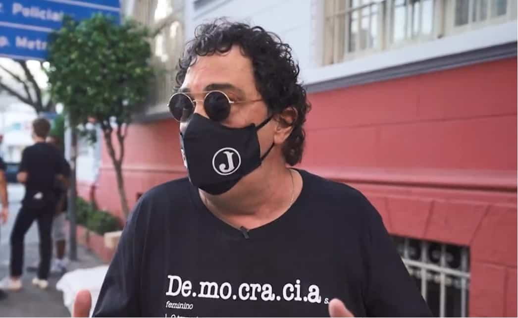 Casagrande chora ao recordar dependência química em matéria da Globo