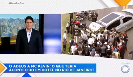 Com cobertura da morte de MC Kevin, Hoje em Dia dá mais que o dobro do SBT