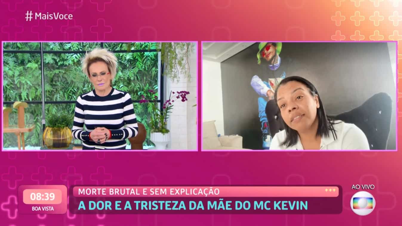 Mãe de MC Kevin emociona com desabafo e faz alerta em entrevista à Ana Maria Braga