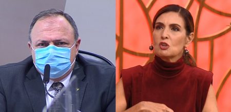 Fátima Bernardes perde a paciência ao vivo por erro de Eduardo Pazuello