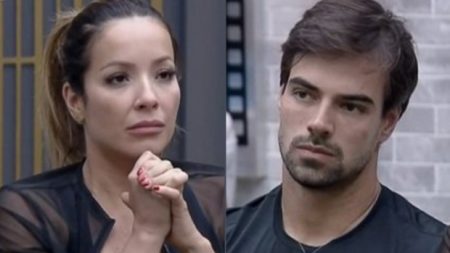 Power Couple: Renata cai no choro após conflitos no reality e toma bronca de Leandro