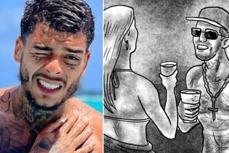 Quadrinhos com reconstituição da morte de MC Kevin mostram tudo que aconteceu