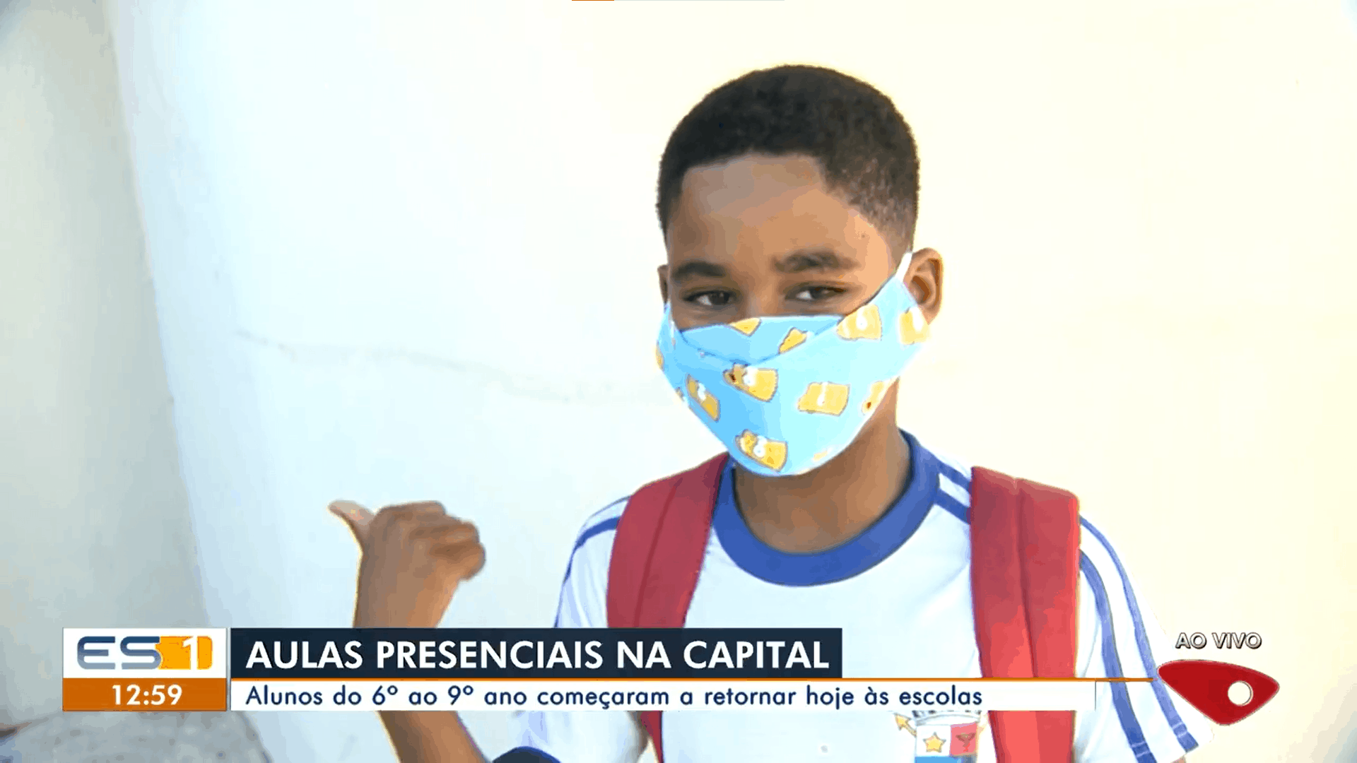 Menino surpreende repórter da Globo com ataque de sinceridade e revolta contra aulas