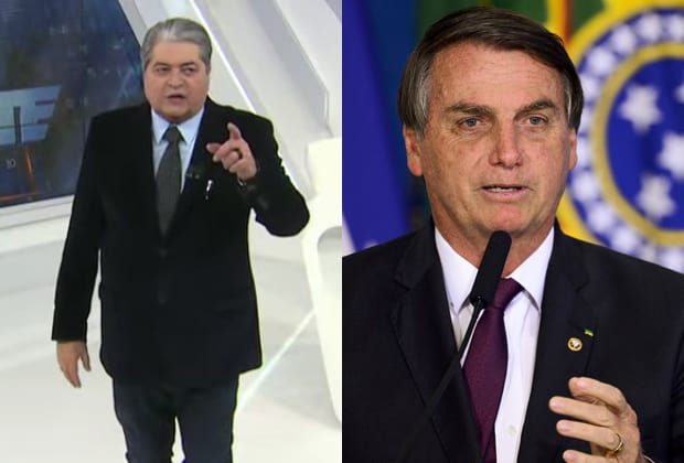Datena não perdoa e aponta erro grave em discurso relâmpago de Bolsonaro