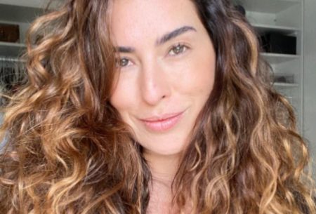 Fernanda Paes Leme muda o visual e é comparada a Vitão