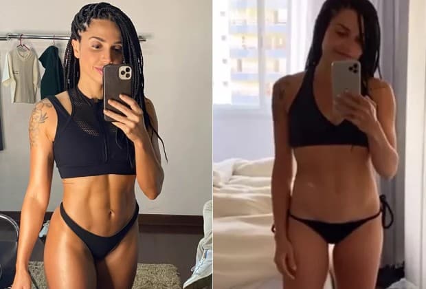 Paula Amorim choca ao mostrar antes e depois do corpo após No Limite