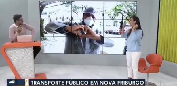 Repórter da Globo surpreende e canta hit de Leandro e Leonardo em telejornal