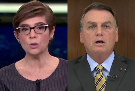 Renata Lo Prete “janta” Bolsonaro de novo na Globo após falas em pronunciamento