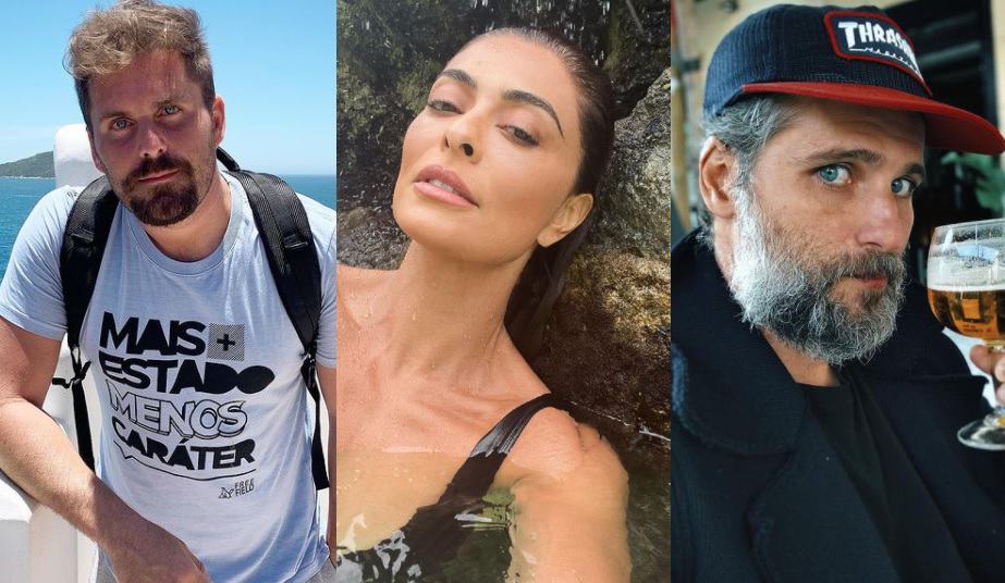 Thiago Gagliasso defende Juliana Paes e detona canceladores; Bruno Gagliasso critica a atriz