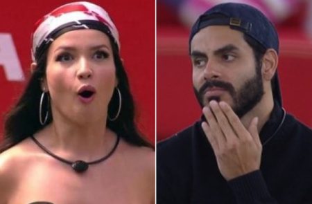 Rodolffo fica babando após foto de Juliette na piscina de Anitta