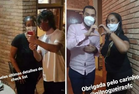 Fiuk recebe Gil do Vigor em casa e celebra momento