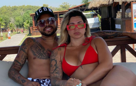 Dentinho se declara para Dani Souza e comemora os 9 anos de casamento