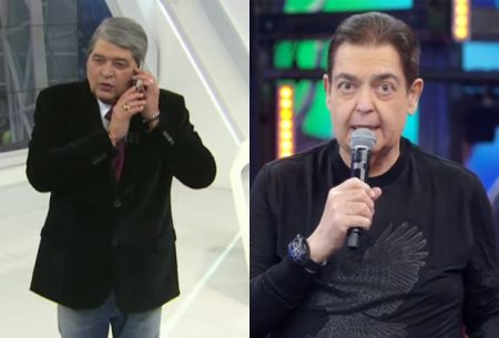 Datena recebe áudio de Faustão e revela que foi convidado para ir ao Domingão