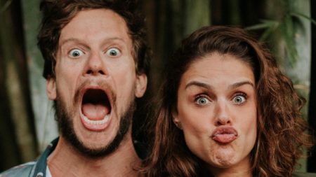 Dudu Pelizzari e Paloma Bernardi trocam declarações de amor em data especial