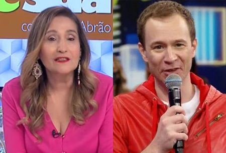 Sonia Abrão reage a pedido de Tiago Leifert no Domingão e toma atitude ao vivo