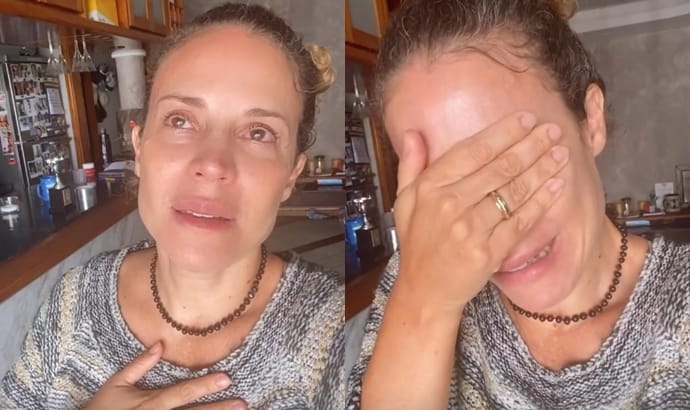 Maíra Charken chora por falta de emprego na TV e revela contas atrasadas