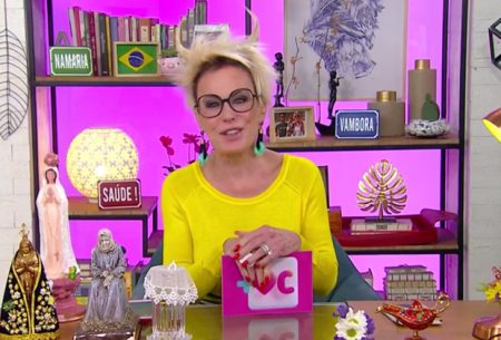 Ana Maria Braga dá o que falar ao surgir com chifres no Mais Você