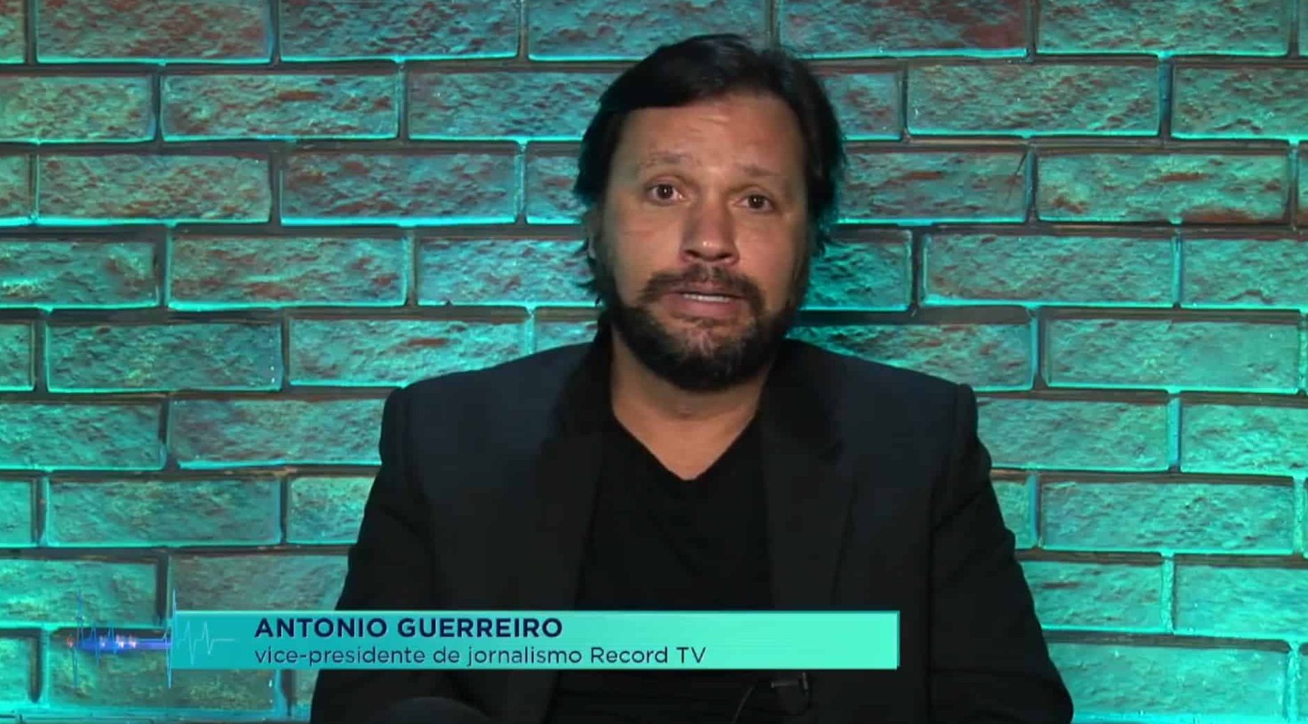 VP de jornalismo da Record, Antônio Guerreiro destaca desafios de se gravar série médica na pandemia