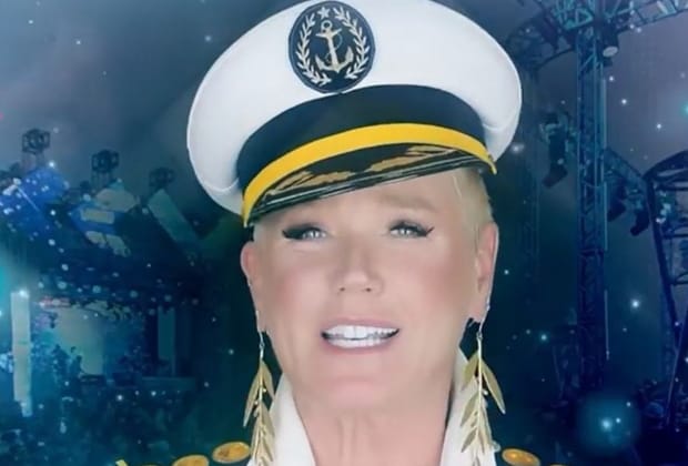 Xuxa se inspira em Roberto Carlos e anuncia navio temático