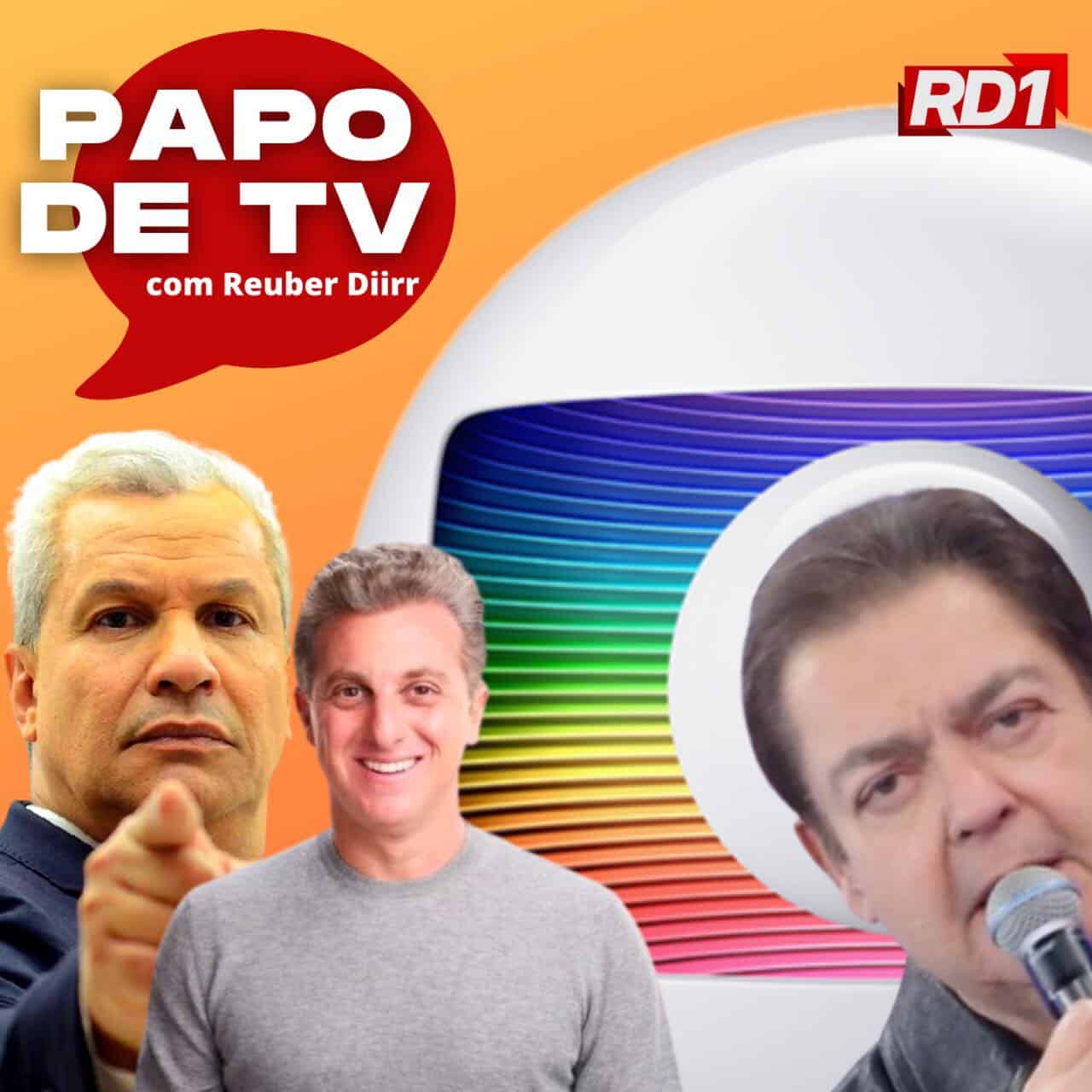 Faustão CHUTADO da Globo, Huck de olho na vaga e Sikêra na mira da CPI são assuntos do Papo de TV #2, o podcast do RD1