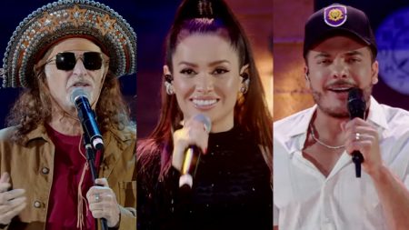 Juliette Freire impressiona ao cantar ao vivo com Alceu Valença e Wesley Safadão