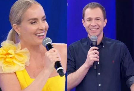 Tiago Leifert faz cobrança inusitada a Luciano Huck e Angélica reage na Globo