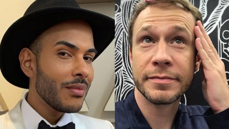 Hugo Gloss se acerta com apresentador misterioso e web cita Tiago Leifert
