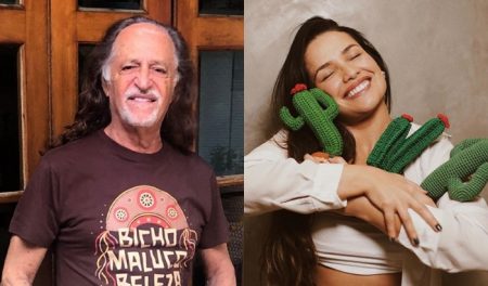 Juliette compra presente para Alceu Valença e ele expõe tudo na web