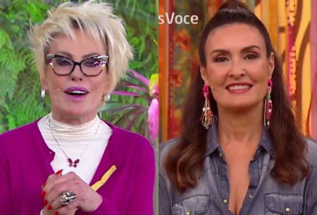 Fátima Bernardes é homenageada por Ana Maria Braga pelos 9 anos do Encontro