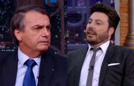 Após ser exposto na CPI, Bolsonaro é alvo de deboche de Danilo Gentili