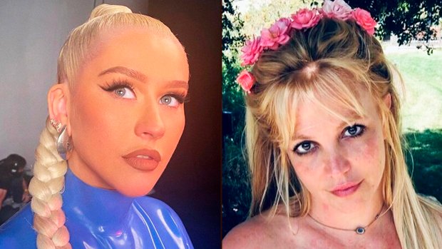 Christina Aguilera afasta boatos de rivalidade e apoia Britney Spears em luta por tutela