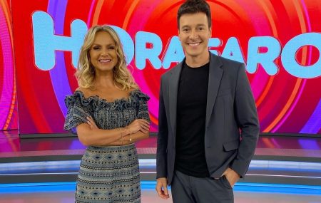 Em ação histórica, Eliana aparece em programa de Rodrigo Faro para comer feijoada