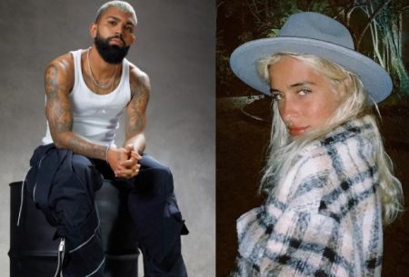 Gabigol vive romance com cantora, ex de campeão mundial de surf