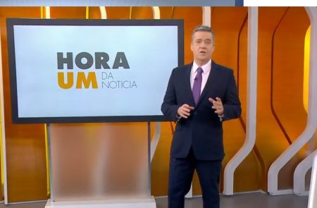 Hora 1 ganha cenário moderno e novo formato após sete anos no ar