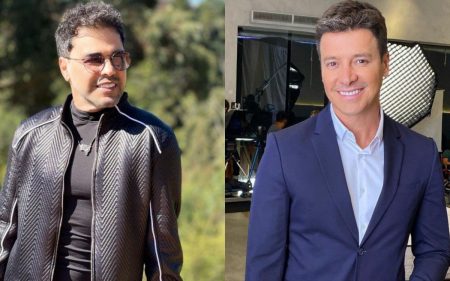 Após ser criticado, Zezé Di Camargo ameaça Rodrigo Faro com segredo