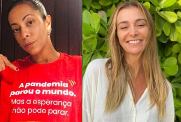 Samantha Schmütz solta o verbo sobre Mônica Martelli em festa de Marina Ruy Barbosa