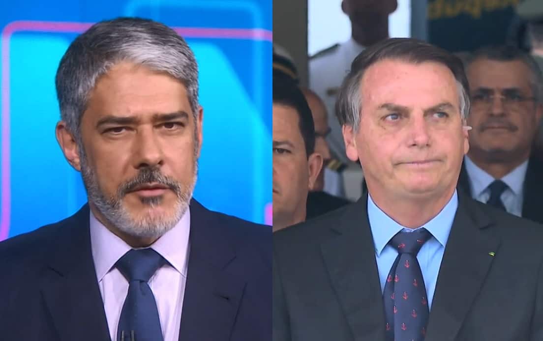 Jornal Nacional repercute avaliação pífia de Bolsonaro e web comemora