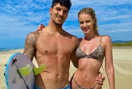 Yasmin Brunet volta a falar sobre ser impedida de viajar com Gabriel Medina para Tóquio