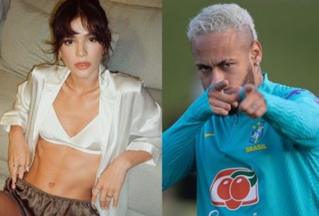 Neymar e Bruna Marquezine se reencontram após jogo do Brasil