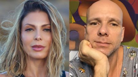 Sheila Mello explica como anda a relação com o ex-marido Fernando Scherer